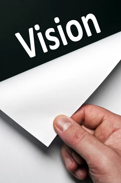 Vision word — Stockfoto