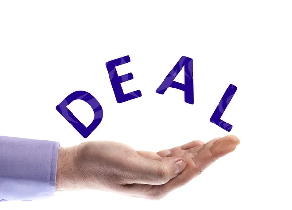 Deal-Wort — Stockfoto