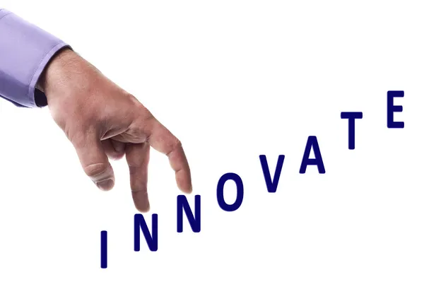 Innovate word — Stock Photo, Image