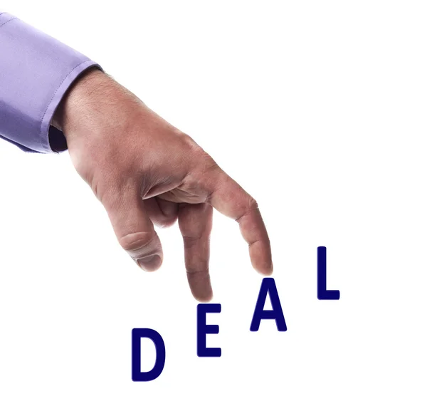 Deal-Wort — Stockfoto