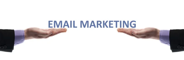 E-Mail-Marketing-Botschaft — Stockfoto
