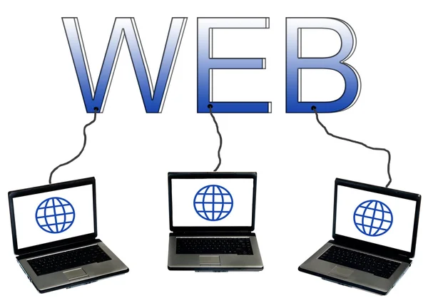 Webwort — Stockfoto