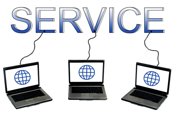 Service word — Stock Photo, Image