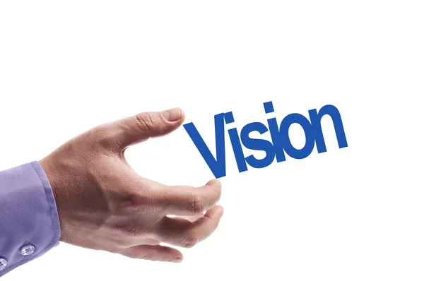Vision szó — Stock Fotó