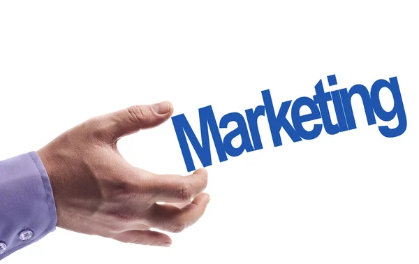 Palavra marketing — Fotografia de Stock