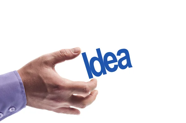Idea word — Stock Photo, Image