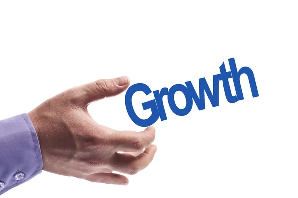 Tillväxt ord — Stockfoto