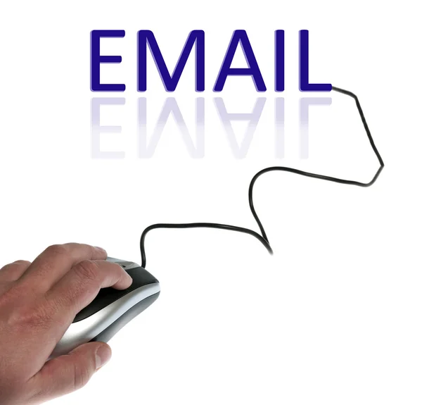 E-mail word — Stockfoto