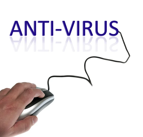 Anti-virus ord — Stockfoto