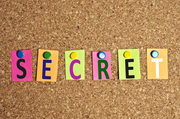 Secret word — Stock Photo, Image