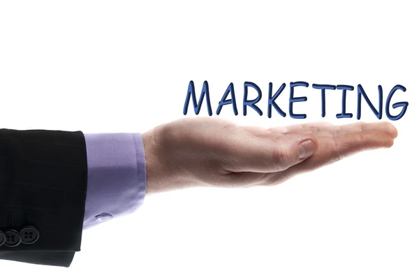 Marketing woord — Stockfoto