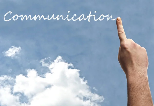 Communication word — Stock Photo, Image
