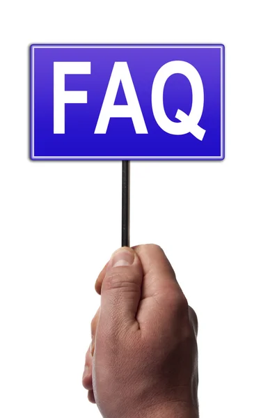 Μήνυμα FAQ — Φωτογραφία Αρχείου