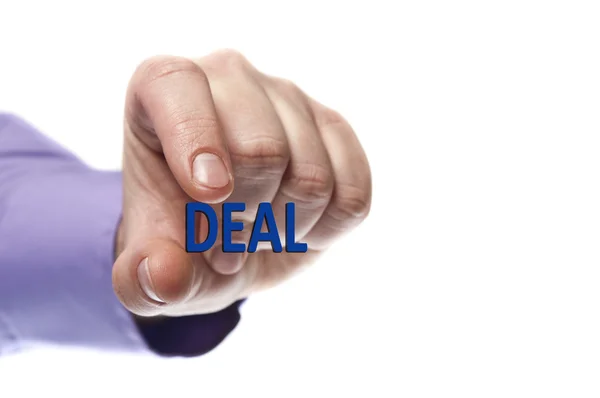 Deal word — Stock Photo, Image