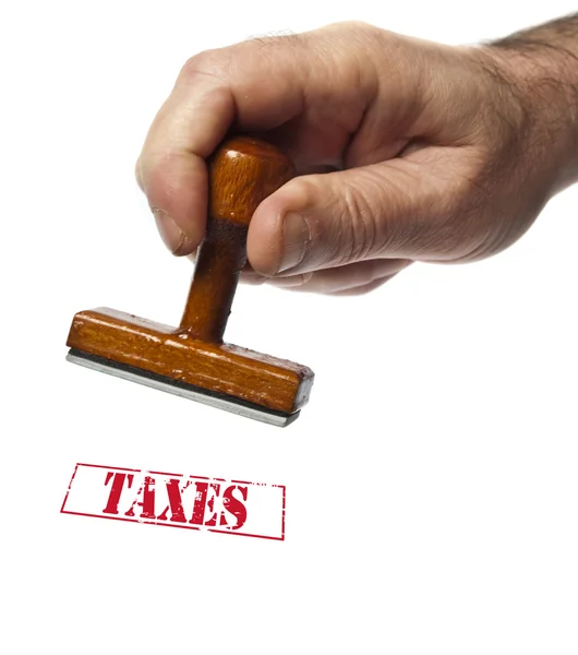 税印花税 — 图库照片