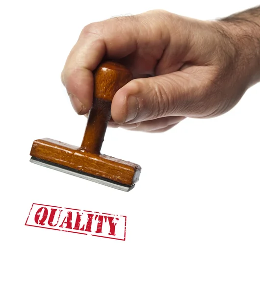 Qualitätsstempel — Stockfoto