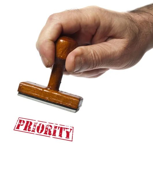 Znaczek na priorytet — Zdjęcie stockowe