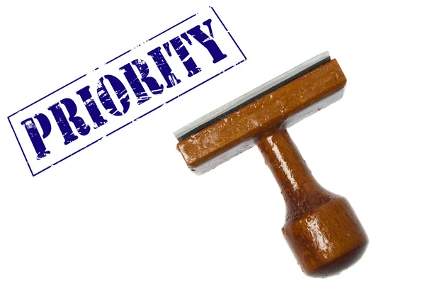 Priority stamp — Stock Photo, Image