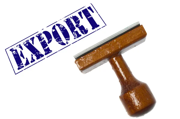 Timbro di esportazione — Foto Stock