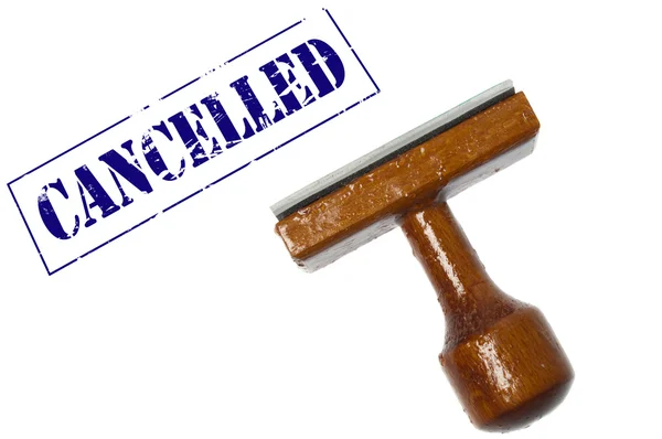Cancelled stamp — Stock Photo, Image