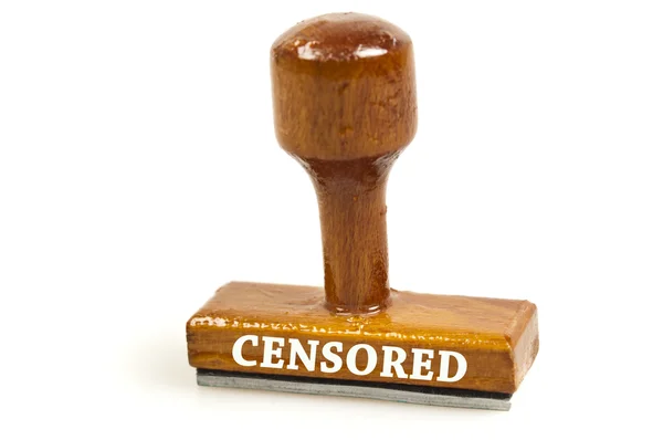 Sello censurado —  Fotos de Stock
