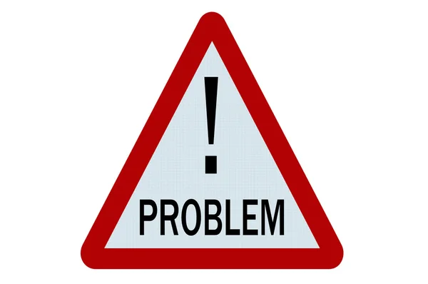 Problem sign — Stock Photo, Image