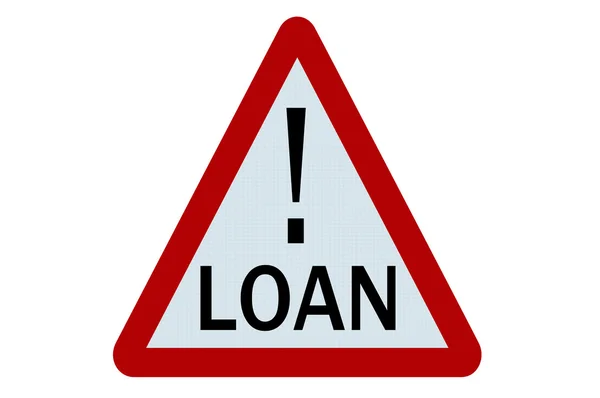 Loan sign — Stock Photo, Image