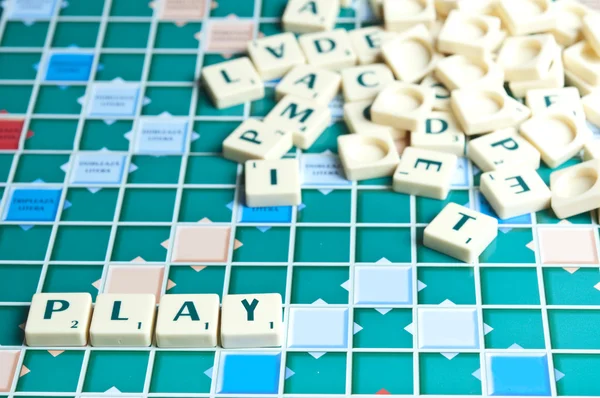 Play word — Stock Photo, Image