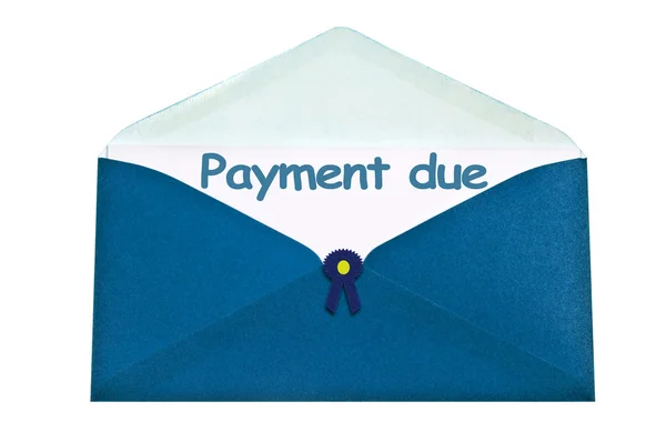 Payment due — Stock Photo, Image