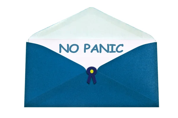No panic — Stock Photo, Image