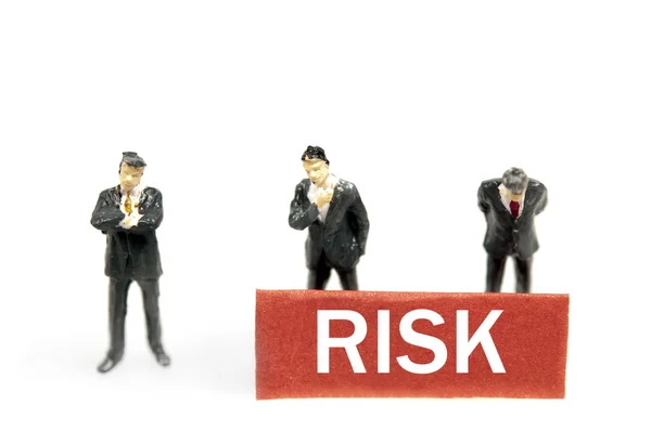 Risk note — Stock Photo, Image