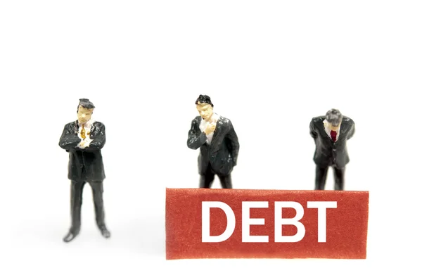 Debt note — Stock Photo, Image