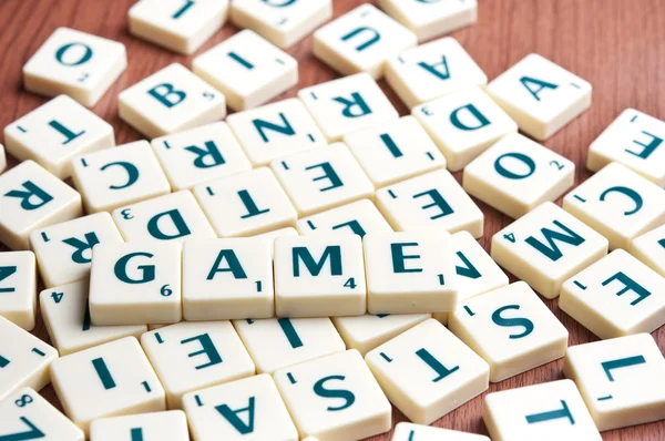 Game word — Stock Photo, Image