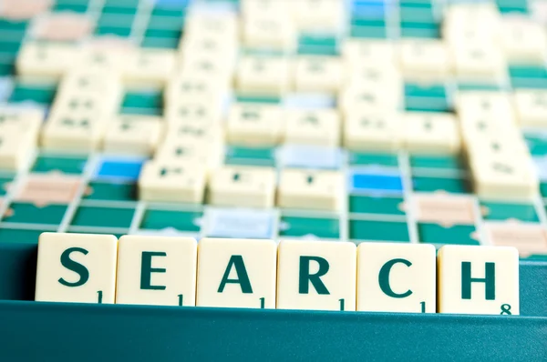 Search word — Stock Photo, Image