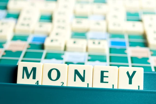 Λέξη χρήματα — Φωτογραφία Αρχείου