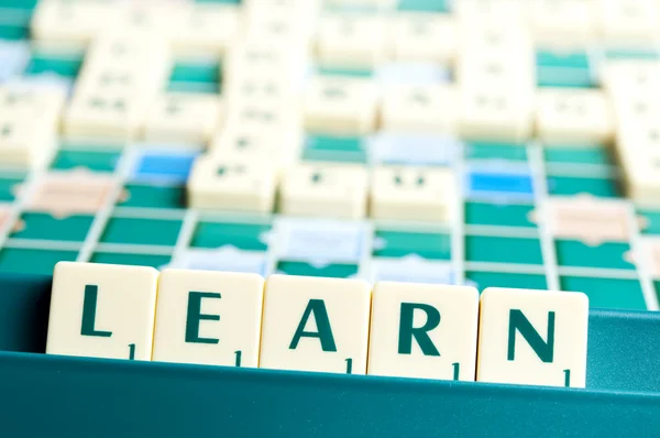 Aprender palabra — Foto de Stock