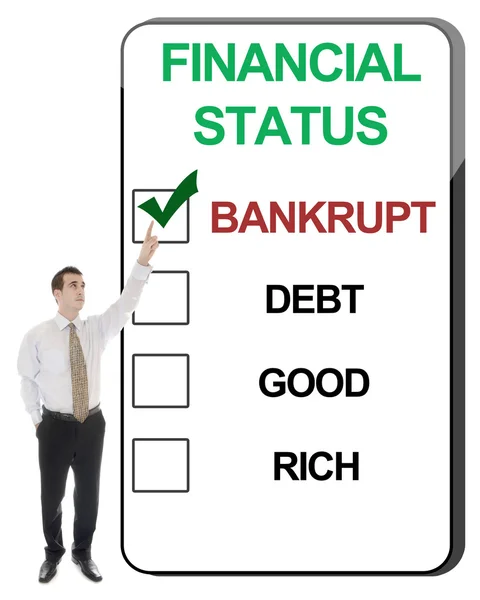 Financiële status — Stockfoto