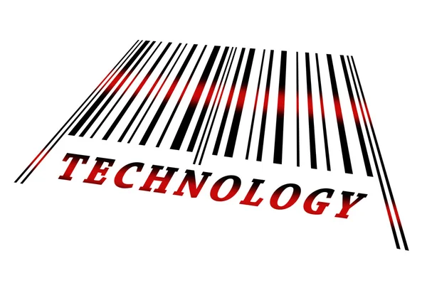 Tecnologia em código de barras — Fotografia de Stock