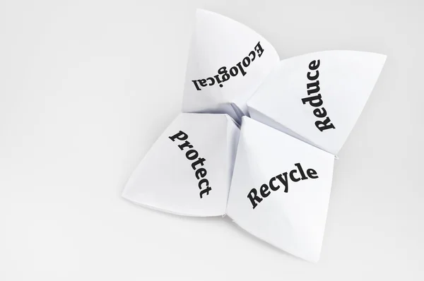 Recycling auf Wahrsagerin — Stockfoto