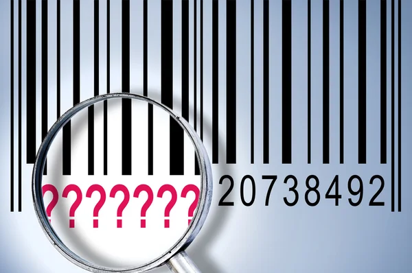 stock image on barcode