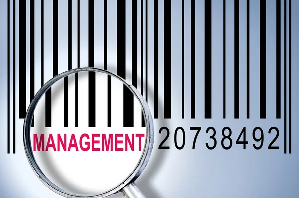 Διαχείριση σε barcode — Φωτογραφία Αρχείου