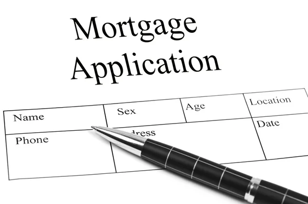 Mortgage Application — Stock Photo, Image