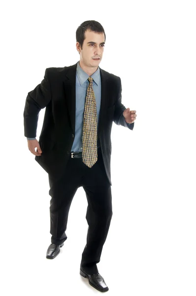 Business man running — Stock Photo, Image