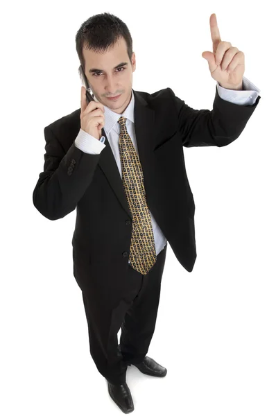 Young man calling — Stock Photo, Image