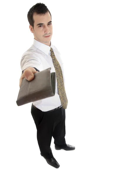 Business man wallet — Stock Photo, Image