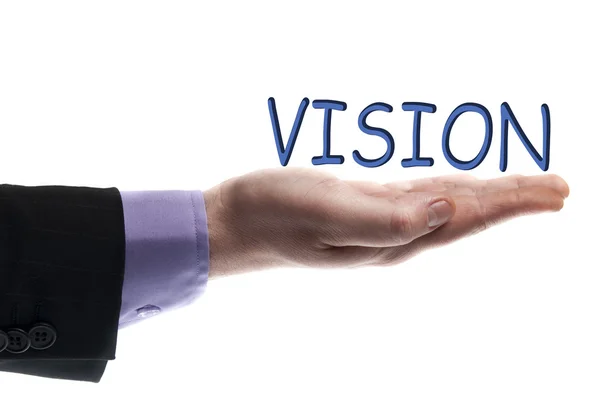 Vision word — Stock Photo, Image