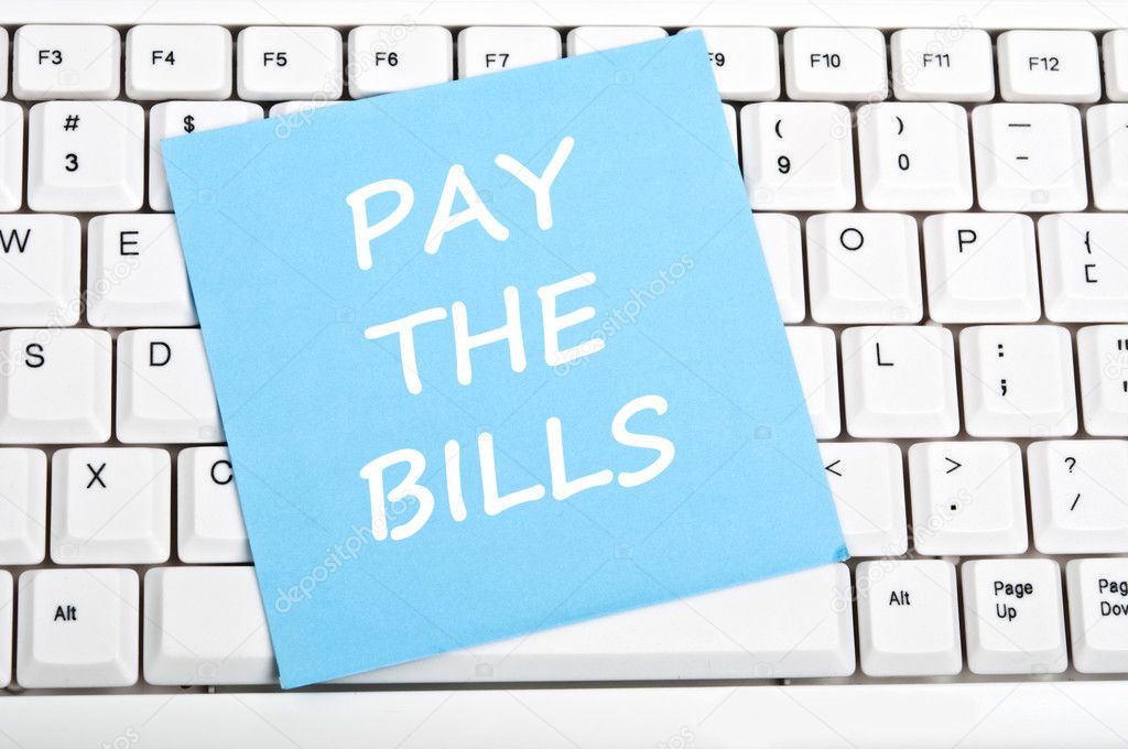 Pay the bills message