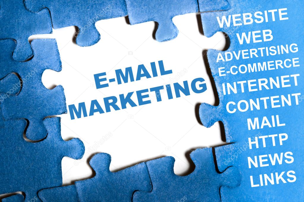 E-mail marketing puzzle