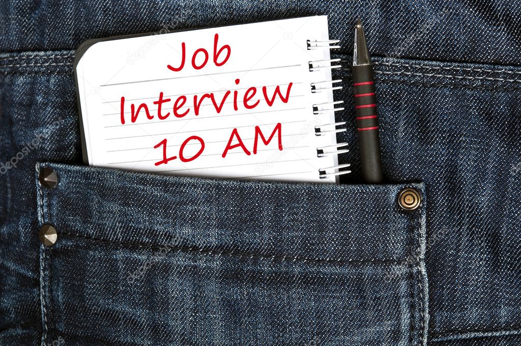 Job interview message