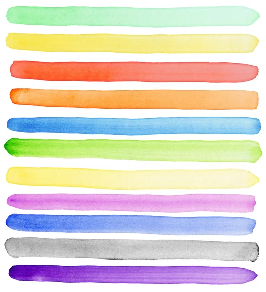 Watercolor banners — Stock Photo, Image